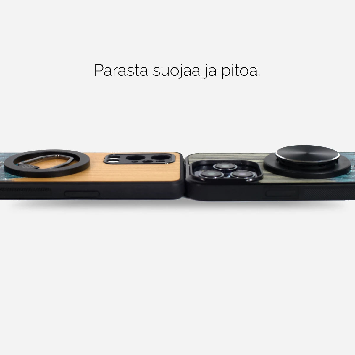 MagSafe design kuoret merkeilel merkeille iPhone, Samsung Galaxy, OnePlus ja OnePlus Nord, Xiaomi ja Google Pixel 