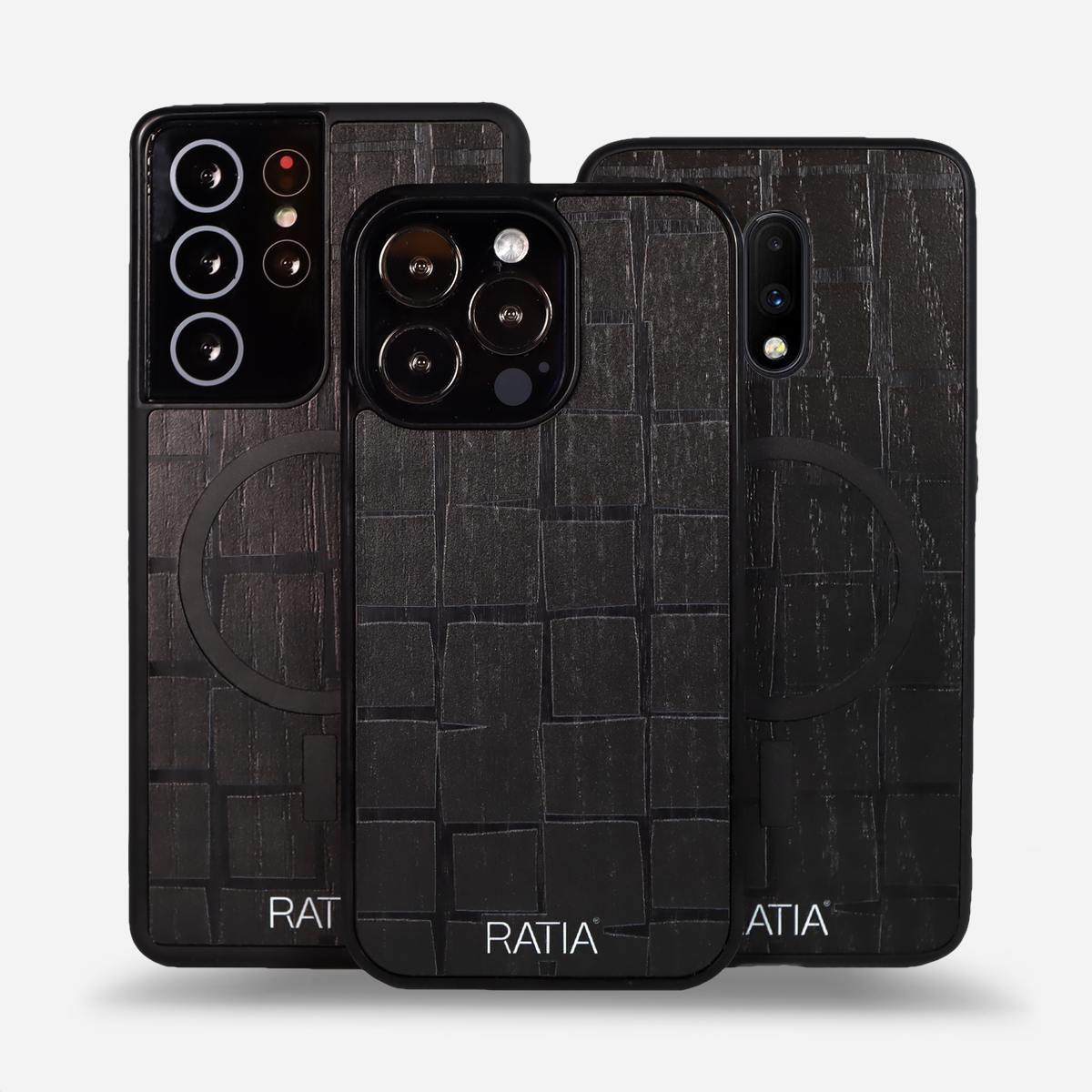 LASTU x RATIA - Ruutu - Lastu - Nordic Wooden Phone Cases - Ratia Cases - Design Collection, Ratia